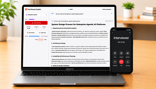 AI phone interview assistant
